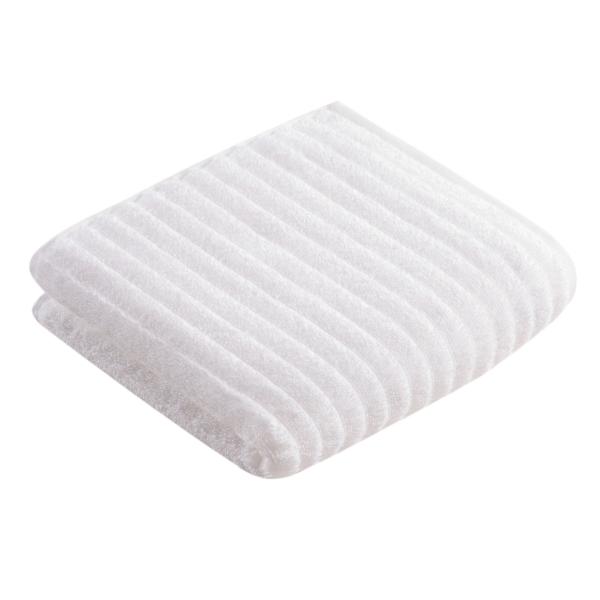 white towel, cotton towel, wave look towel, 