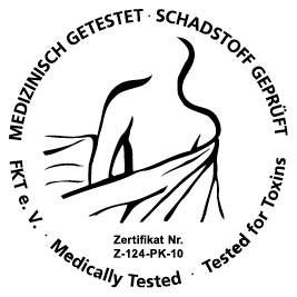 medizinisch getestet - Schadstoffgeprüft - dermatologisch getestet