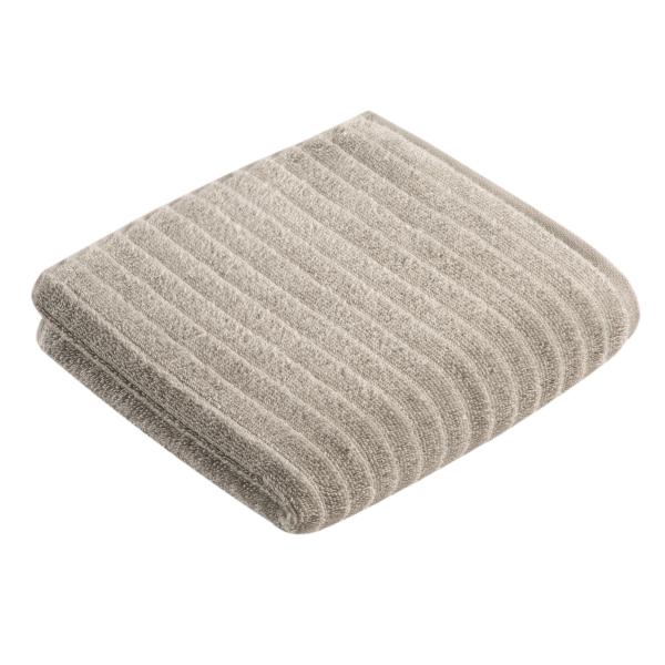 gray towel, stair design towel, wave look towel, vegan towel