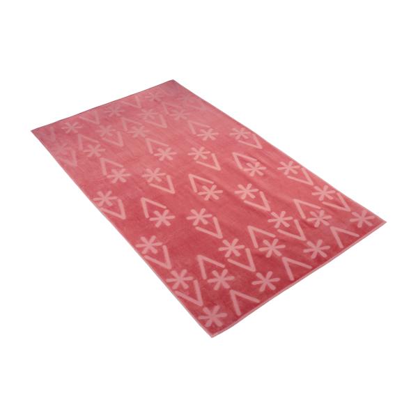 red beach towel, summer, red towel, veganista 