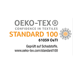 Öko-Tex Standard 100 - schadstofffrei und gesundheitlich einwandfrei
