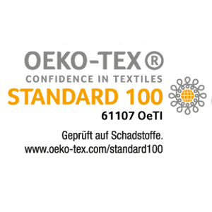 Oeko-Tex Standard 100 - bez škodlivých látek a ideální pro zdraví